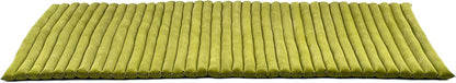 Leewadee - Kapok Roll Mat – Handcrafted Folding Sleep & Relaxation Mattress from Thailand, Ideal as Guest Bed, Camping Mat, Yoga Mat or Traditional Futon, 75 x 39 inches, Anthracite
