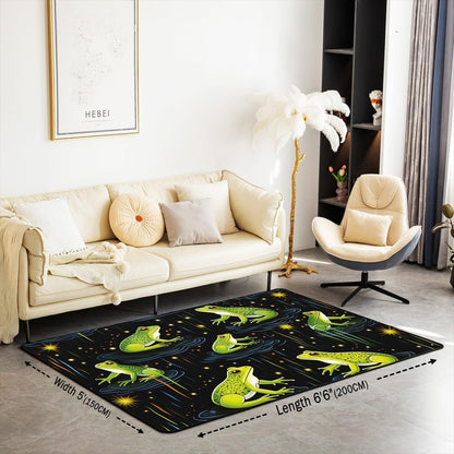 jejeloiu Yoga Chakras Area Rug 5x7, Boho Mandala Rugs for Living Room Bedroom for Kids Boys Girls Room Decor, Yoga Lover, Rainbow Chakras Indoor Floor Mat