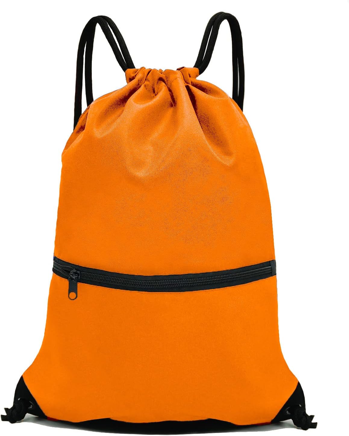 HOLYLUCK Drawstring Backpack Bag Sport Gym Sackpack - Colors B