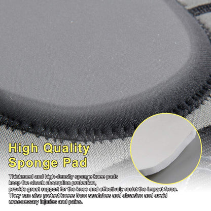 HUEGLO Protective Knee Pads for Dancers,Volleyball Knee Pad for Girls,Soft Sponge Knee Pads for Avoid Floor Burns & Bruising,1Pair,Black,Medium