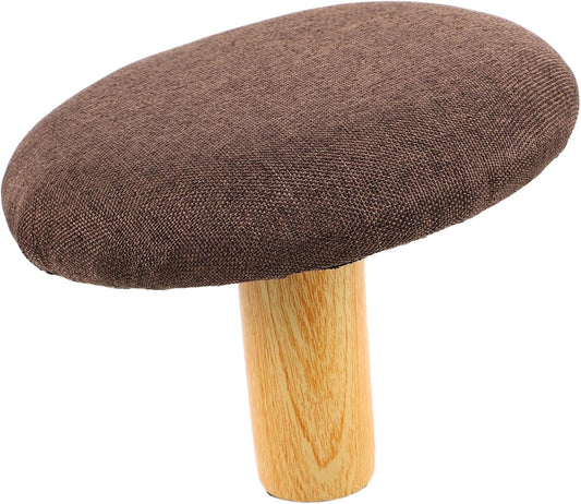 Outanaya Ergonomic Wooden Kneeling Bench for Posture Compact Meditation Stool for Reading Prayer and Office Use Relieves Leg Pressure Unique Design and Stability