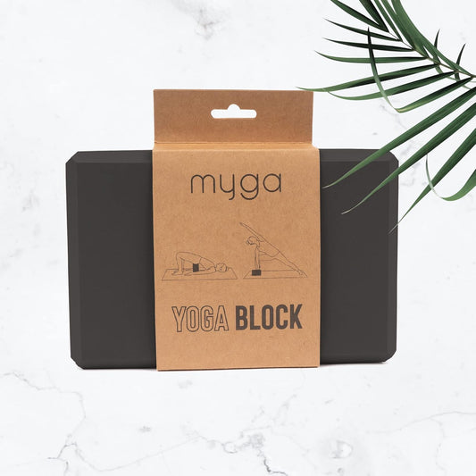 MYGA Yoga Block,Lightweight EVA Foam Yoga Brick,High Density Non-Slip Block for Yoga Poses, Pilates, Balance and Flexibility