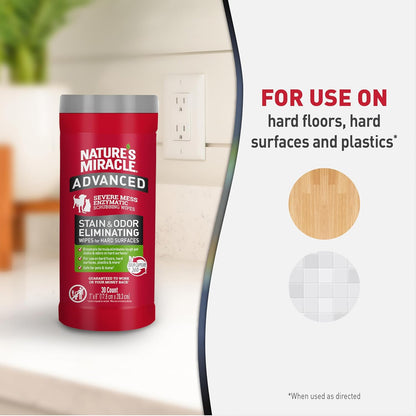 Nature’s Miracle Advanced Stain and Odor Eliminator Dog Spray, Fresh Scent, Severe Mess Enzymatic Formula For Tough Pet Messes, 32 oz