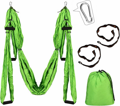 Aerial Yoga Hammock 250x150cm/98.43x59in Parachute Fabric Swing for Inversion Fitness