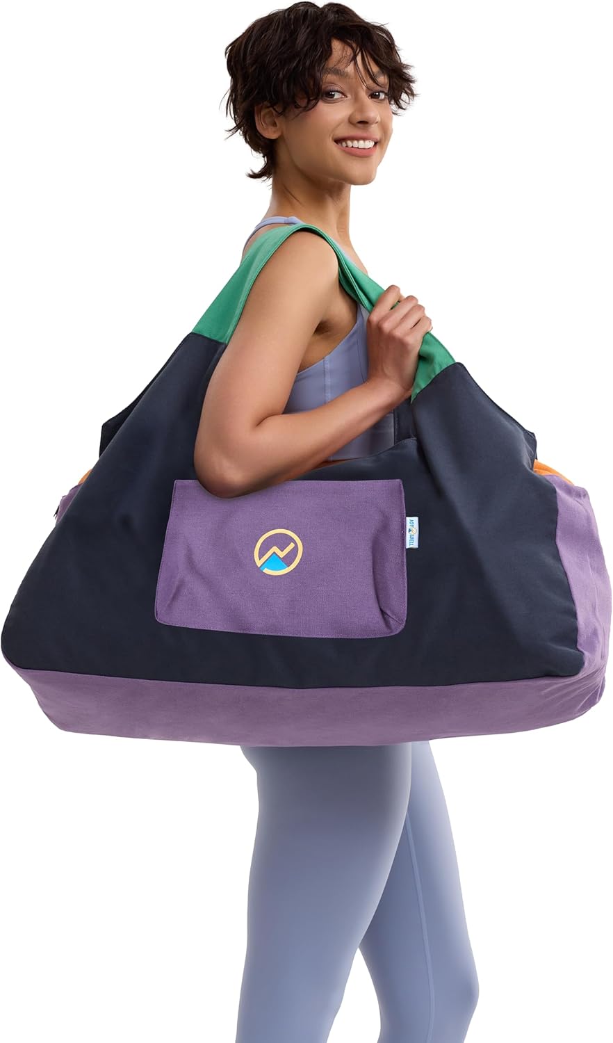 JoYnWell Yoga Bags and Carriers Fits All Your Stuff, Extra Large Yoga Mat Bag Full Zip Yoga Mat Bag with 3 Zipper pockets