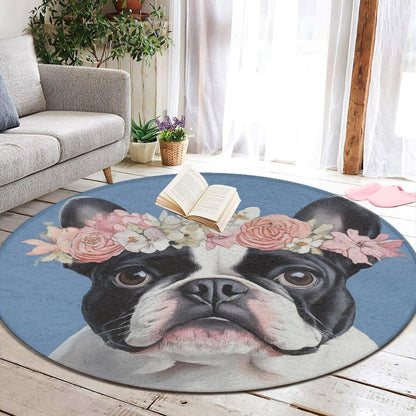 Room Sofa Yoga Soft Round Carpet, Home Decor Non Slip Kitchen Office Circle Rug, Machine Washable Modern Round Area Rug Beach Turtles, 60inch
