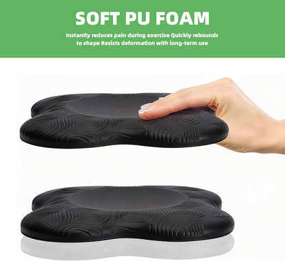 4 Pack Yoga Knee Pads Mat Setyoga, Comfortable Yoga Kneeling Mat for Knees Elbows Wrists and Head Unisex Support Foam, 4 Pack Mixed Colors