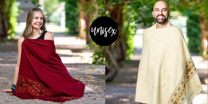 Meditation Shawl or Blanket, Exotic Shawl/Wrap, Oversize Scarf or Stole. Unisex