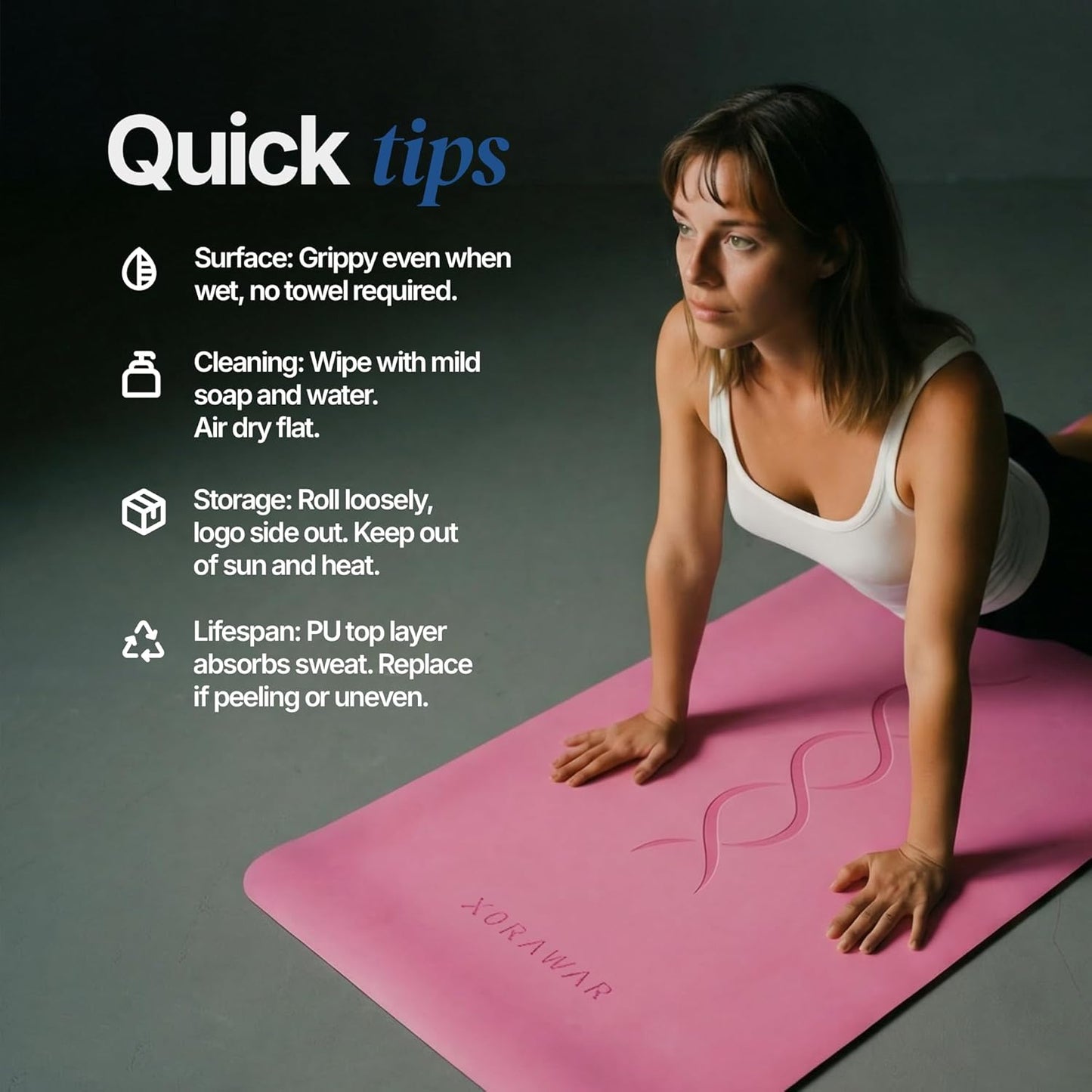 Natural Rubber Mat with Bag | 4.5 mm Pilates Mat | Non Slip Yoga Mat Non Slip| Gym Mats for Home Gym Floor Mat | Home Exercise Mats for Home Workout Accessories | Fitness Mat, Workout Mats for Home Gym | Yoga Matt | Stretching Mat
