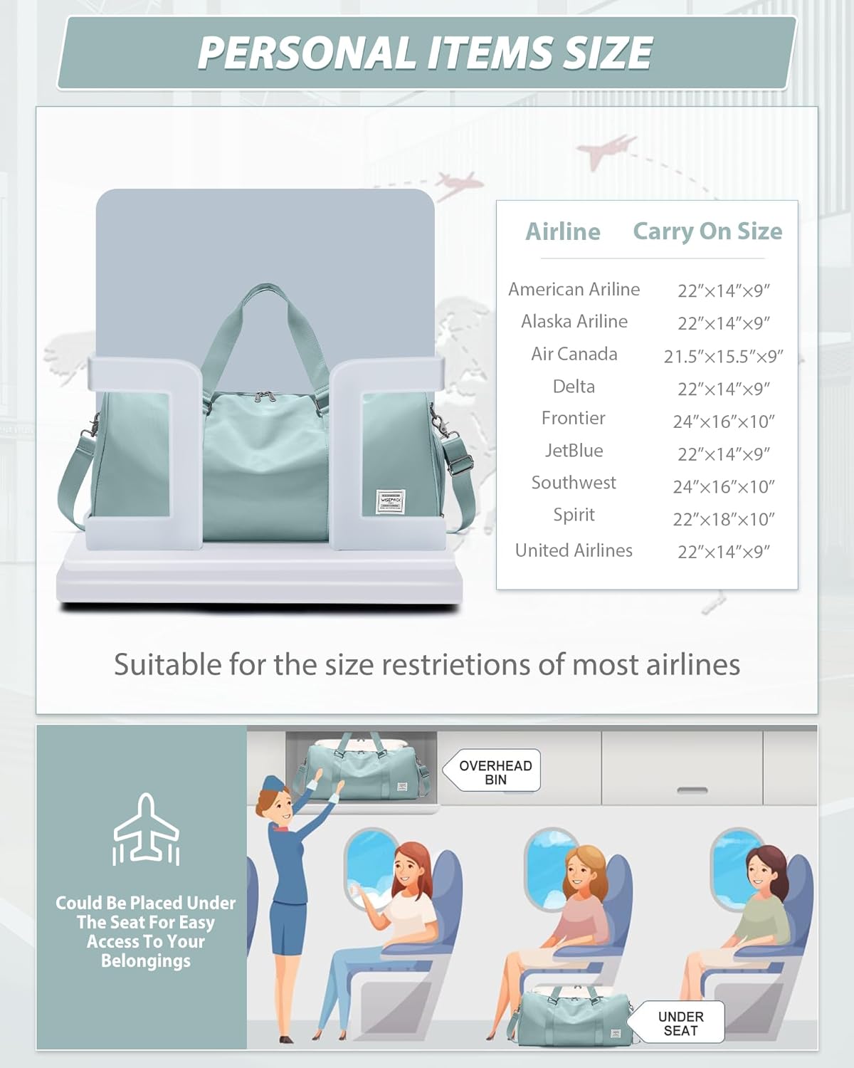 Gym Bag Womens Mens with Shoes Compartment and Wet Pocket Travel Duffel Bag for Women for Plane Sport Gym Tote Bags Swimming Yoga Waterproof Weekend Overnight Carry on Bag Hospital Holdalls - Colors A