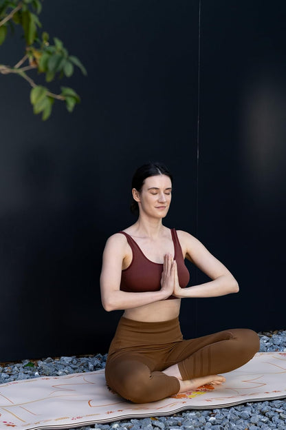 【BulgurYe】Yoga Mat * Nature Line -- Unique coating technique, Great wear resistance for a longer service life, Vividly printed pattern to protect eyes, Natural rubber base, Strong bounce resilience, Absorb sweat instantly to stay dry, Clean and hygienic.