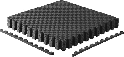 CAP Puzzle Exercise Mats | 1/2” Thick EVA Interlocking Foam Tiles for Home Gym Flooring | Multiple Options