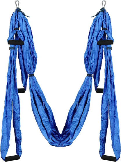 Aerial Yoga Hammock 250x150cm/98.43x59in Parachute Fabric Swing for Inversion Fitness