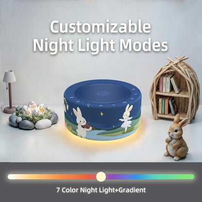 Kipcush Automatic Tibetan Meditation Bowl Sound Machine - 7 Himalayan Tones + 7 Color Night Light - Timer & Touch Control - No Manual Striking for Yoga, Chakra Healing, Stress Relief - Plug In