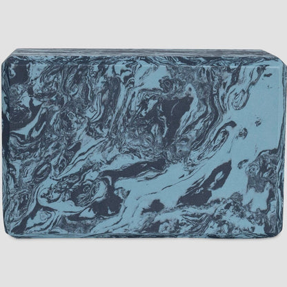 Hugger Mugger 4 in. Foam Yoga Block - Strong and Stable, Beveled Edges for Comfort, Most Favored Block Size, Helps with Alignment and Support in Many Poses