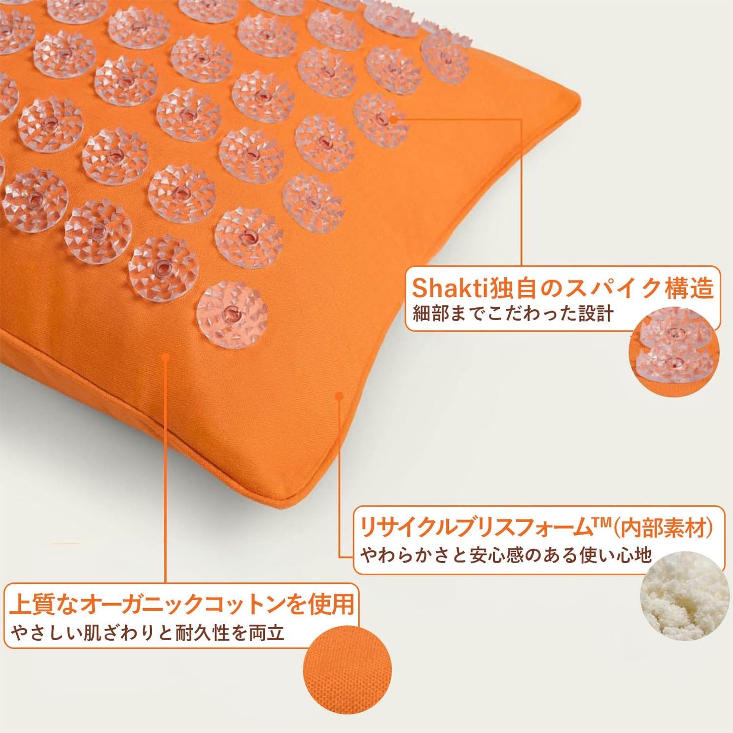 ShaktiMat Acupressure Pillow for Relaxation, Massage Neck Muscles, Relieve Stress & Tension, Similar to Acupuncture, No Needles Required