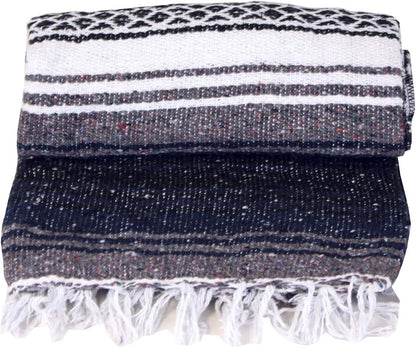 Canyon Creek Authentic Mexican Yoga Falsa Blanket (Light Purple)