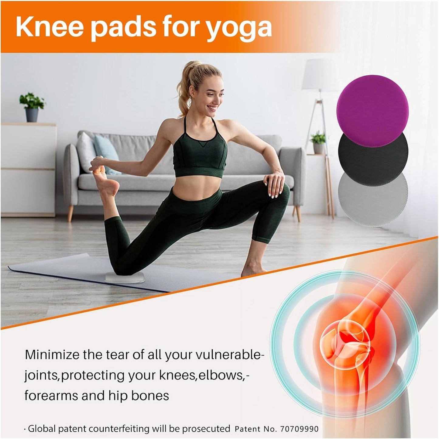 Yoga Knee Pad Cushion