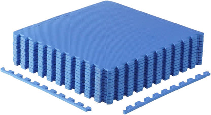 CAP Puzzle Exercise Mats | 1/2” Thick EVA Interlocking Foam Tiles for Home Gym Flooring | Multiple Options