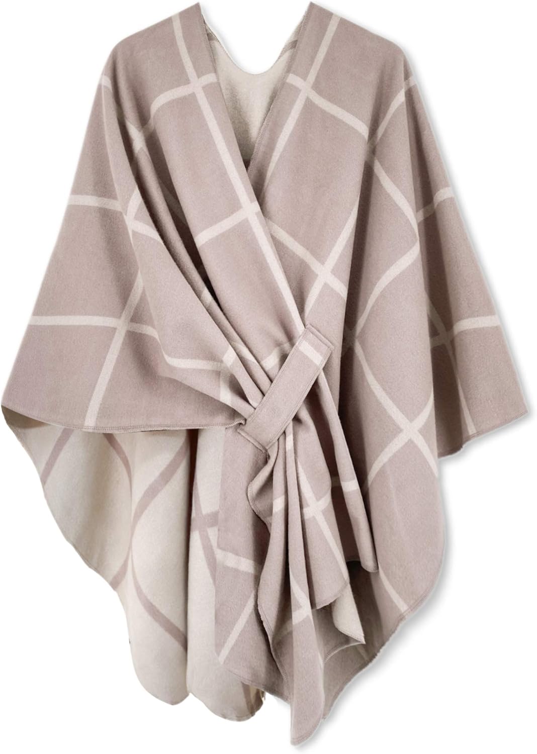Moss Rose Women's Shawl Wrap Poncho Ruana Cape Open Front Cardigan Shawls for Spring Fall Winter