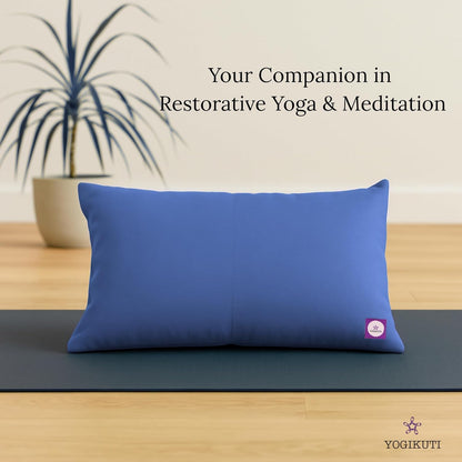 Yoga Pillow, Yoga Pillow for Meditation Practices, Versatile Meditation Bolster, Comfortable Floor & Kneeling Pillow, Iyengar yoga pilow - Comfort for Every Practice
