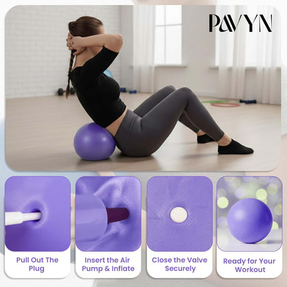 Pilates Kit for Women – 16 Pcs Home Pilates Equipment Set with Magic Circle Ring, Ball, 5 Resistance Bands, Yoga Strap, Ankle Weights, Grip Socks & More | Pilates Starter Kit
