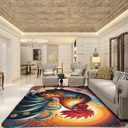 Butterfly Carpet Area Rug - Lovely Butterflies Printed Carpets for Kids Butterfly Theme Living Room Indoor Bedroom Decor Soft Polyester Yoga Mat 2'x3'
