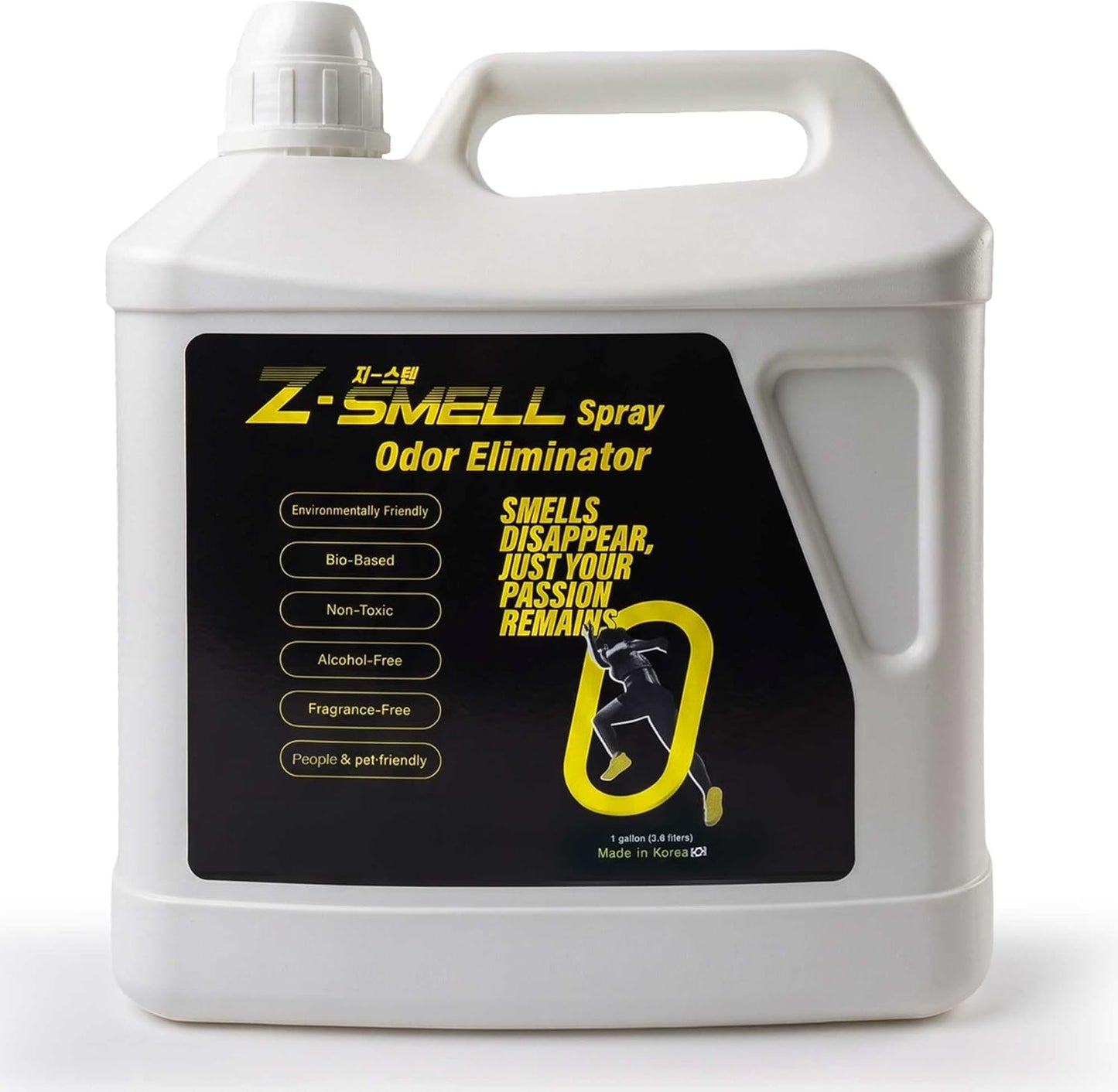 Z-Spray Odor Eliminator On-the-Go Spray – Unscented Deodorizer for Shoes, Pets, Gear, Car & Home – Lasting Smell Remover, Safe for Kids & Animals – Made without Harsh Chemicals – 100mL