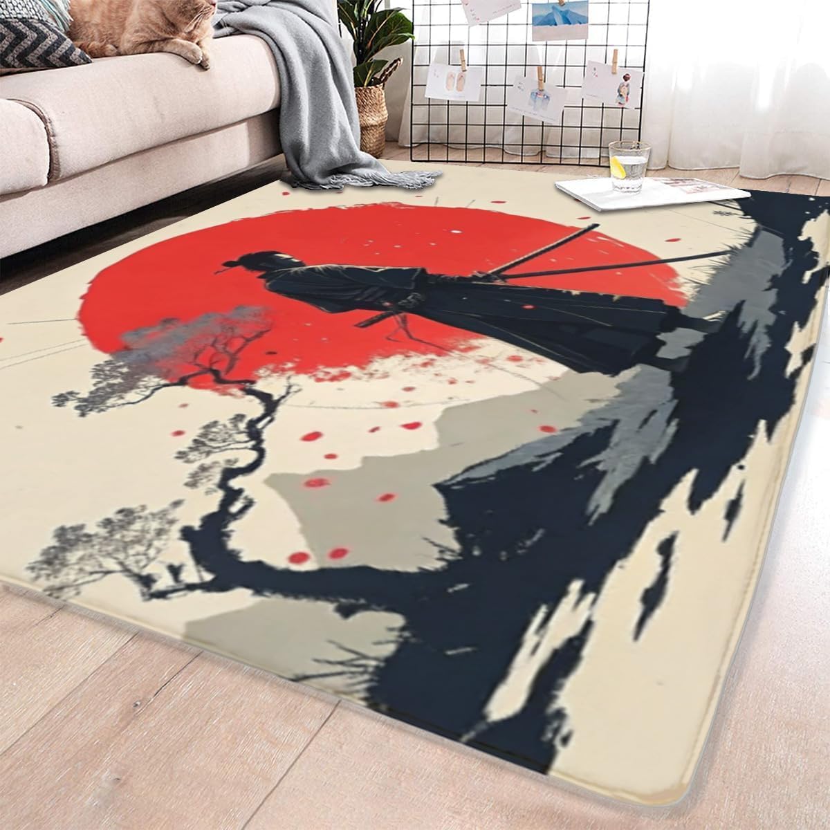 Butterfly Carpet Area Rug - Lovely Butterflies Printed Carpets for Kids Butterfly Theme Living Room Indoor Bedroom Decor Soft Polyester Yoga Mat 2'x3'