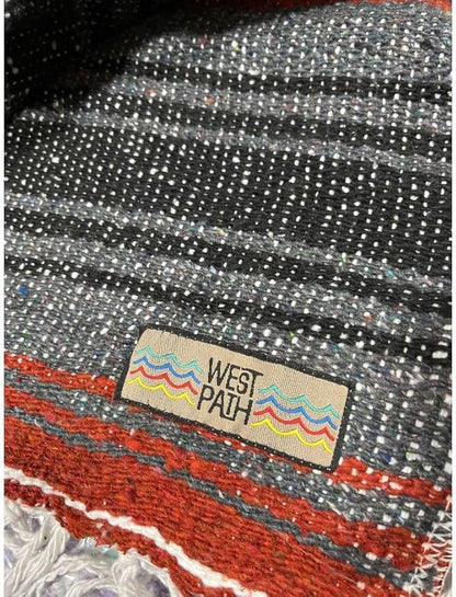 Open Road Goods Bulk Falsa Blankets - Handwoven Authentic Mexican Falsa - Great for Weddings, Yoga, Beach, Picnics, or Mexican Throw! (Tan, 7 Pack)
