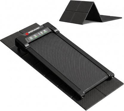 Stepwaver Walking Pad Mat for Carpet, Treamill Mat for Hardwood Floors, High Density, 0.2" Thickness, Folable, Floor Protection Mats for Bike, Elliptical, Treadmill