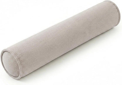 Corduroy Body Pillow, Round Bolster Cylinder Pillow for Adults, Soft Long Support Pillow for Bed & Sofa, Removable Washable Cover,59 x 7.87 Inches,Peacock Blue