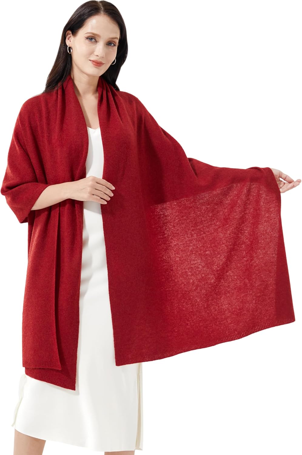 Soft Cashmere Blend Wrap Chic Scarf Stole for Women Wayfarer Travel Extra Large 87"x28" - Colors B