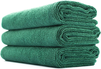 The Rag Company - Sport & Workout Towel - Gym, Exercise, Fitness, Spa, Ultra Soft, Super Absorbent, Fast Drying Premium Microfiber, 320gsm, 16in x 27in, Lavender - Pack of 3