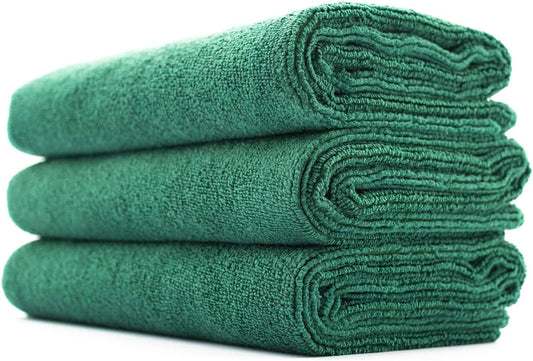 The Rag Company - Sport & Workout Towel - Gym, Exercise, Fitness, Spa, Ultra Soft, Super Absorbent, Fast Drying Premium Microfiber, 320gsm, 16in x 27in, Lavender - Pack of 3