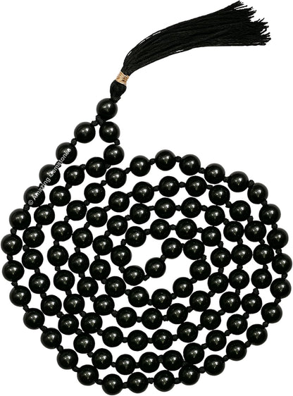 Amazing Gemstone 108 Beads Handmade Mala (Knotted, Rudraksha) - Colors A