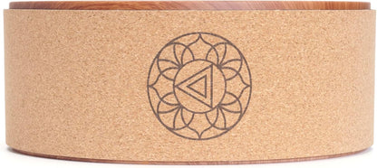 Yoga Wheel Stretching Prop – Designed to improve flexibility, support backbends, and deepen poses for the back, shoulders, and chest.
