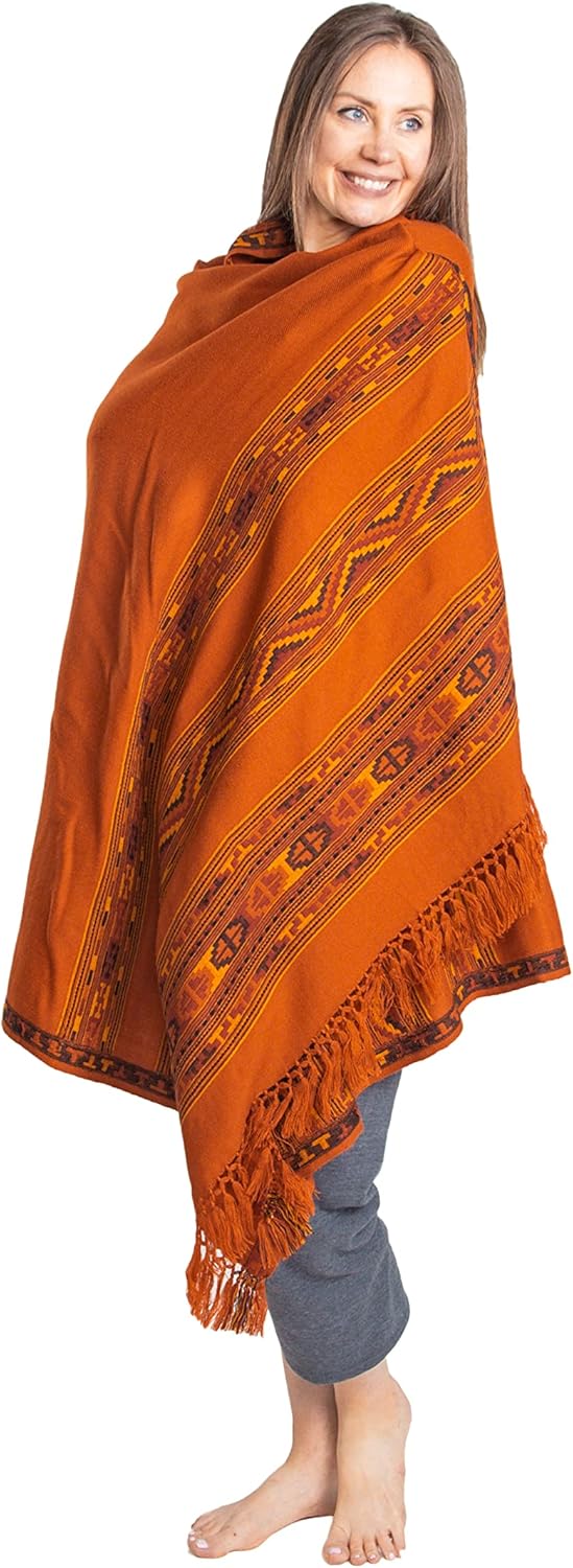 Meditation Shawl or Blanket, Exotic Shawl/Wrap, Oversize Scarf or Stole. Unisex