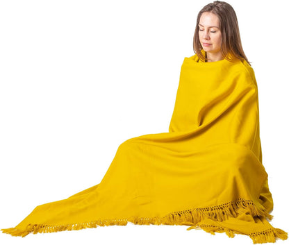 Meditation Shawl or Meditation Blanket, Shawl/Wrap, Oversize Scarf/Stole. Large. Unisex.