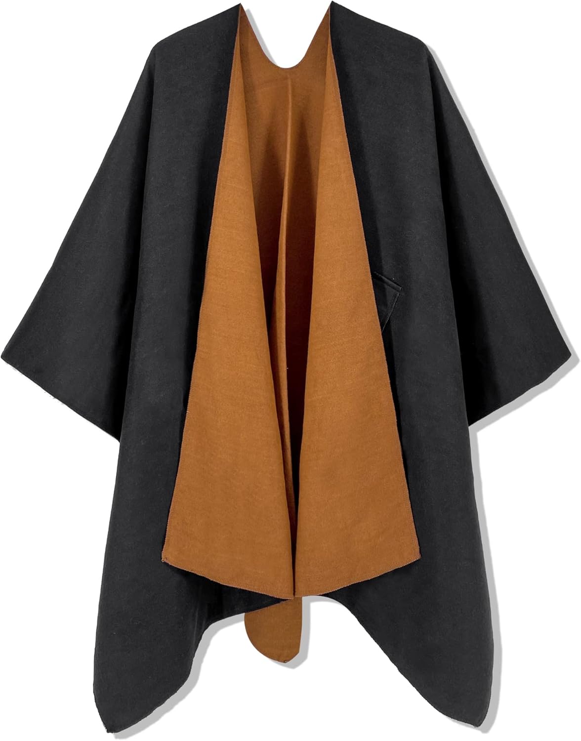Moss Rose Women's Shawl Wrap Poncho Ruana Cape Open Front Cardigan Shawls for Spring Fall Winter