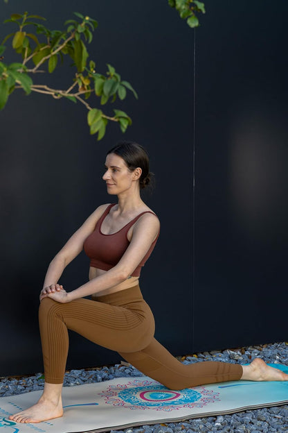 【BulgurYe】Yoga Mat * Nature Line -- Unique coating technique, Great wear resistance for a longer service life, Vividly printed pattern to protect eyes, Natural rubber base, Strong bounce resilience, Absorb sweat instantly to stay dry, Clean and hygienic.