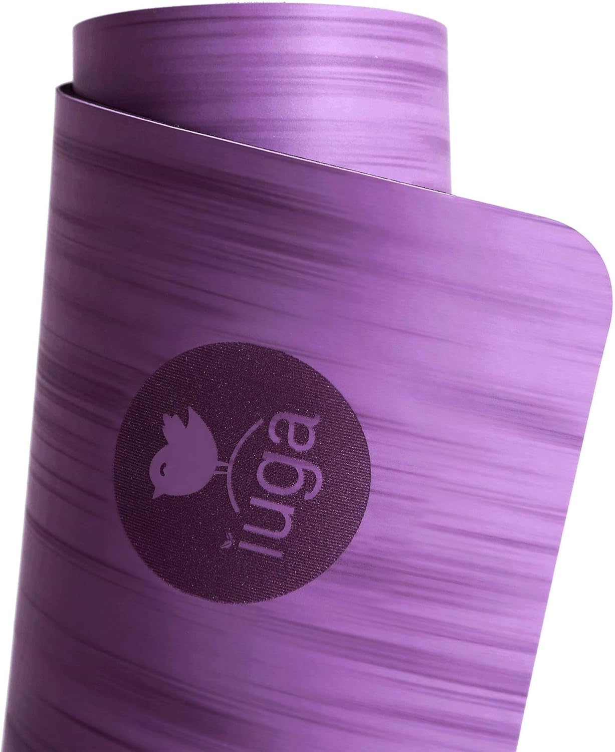 IUGA Pro Yoga Mat Non Slip Pilates Mat Anti-tear Eco Friendly Hot Yoga Mat with SGS Certified Material Free Carrying Strap Included