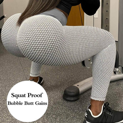 JGS1996 Butt Lifting Leggings for Women Tummy Control Workout Yoga Pants High Waisted Scrunch Booty Gym Tights