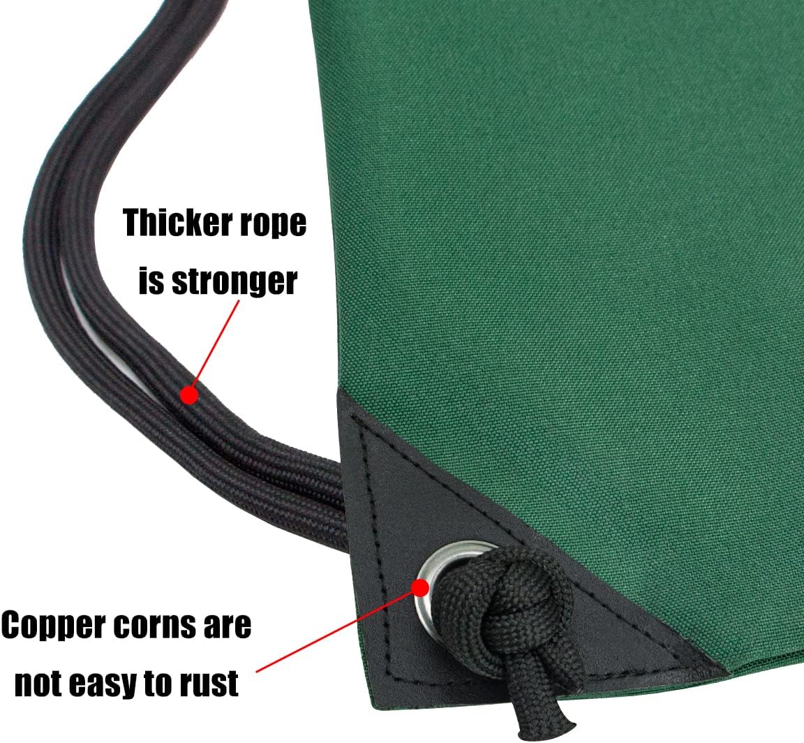 HOLYLUCK Drawstring Backpack Bag Sport Gym Sackpack - Colors A