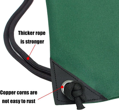 HOLYLUCK Drawstring Backpack Bag Sport Gym Sackpack - Colors A
