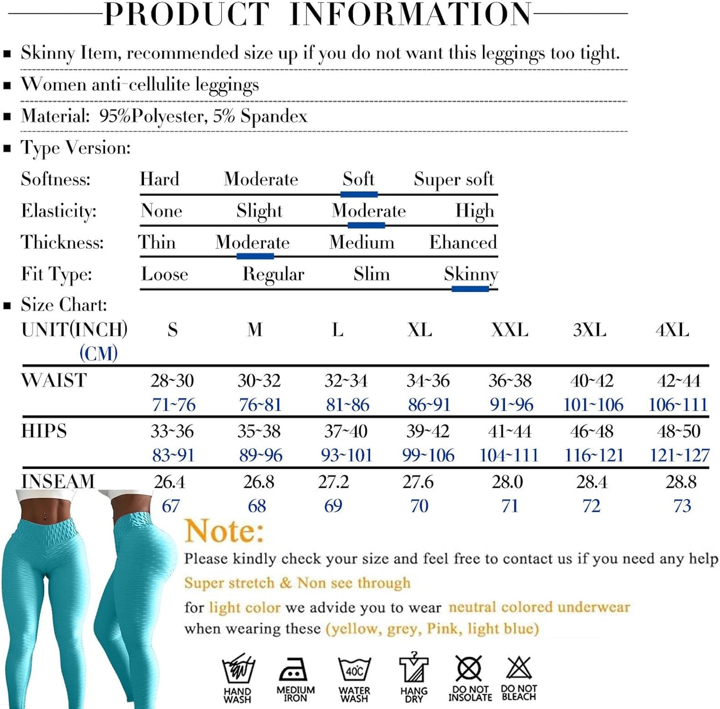 JGS1996 Butt Lifting Leggings for Women Tummy Control Workout Yoga Pants High Waisted Scrunch Booty Gym Tights