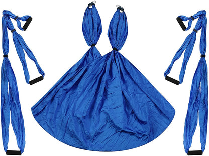 Aerial Yoga Hammock 250x150cm/98.43x59in Parachute Fabric Swing for Inversion Fitness