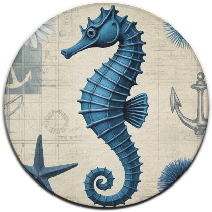 Soft Round Yoga Carpet, Office Chair Decor Round Mat for Carpet and Hardwood Floors Purple Butterfly