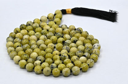 Amazing Gemstone 108 Beads Handmade Mala (Knotted, Rudraksha) - Colors A