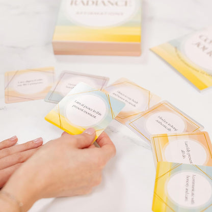 Affirmation Cards for Women with Guided Journal – 52 Positive Affirmations Cards, Wooden Stand & Daily Reflection Workbook, Mindfulness Cards for Desk, Self Care and Motivational Gift Set